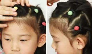 小孩头发怎么扎好看